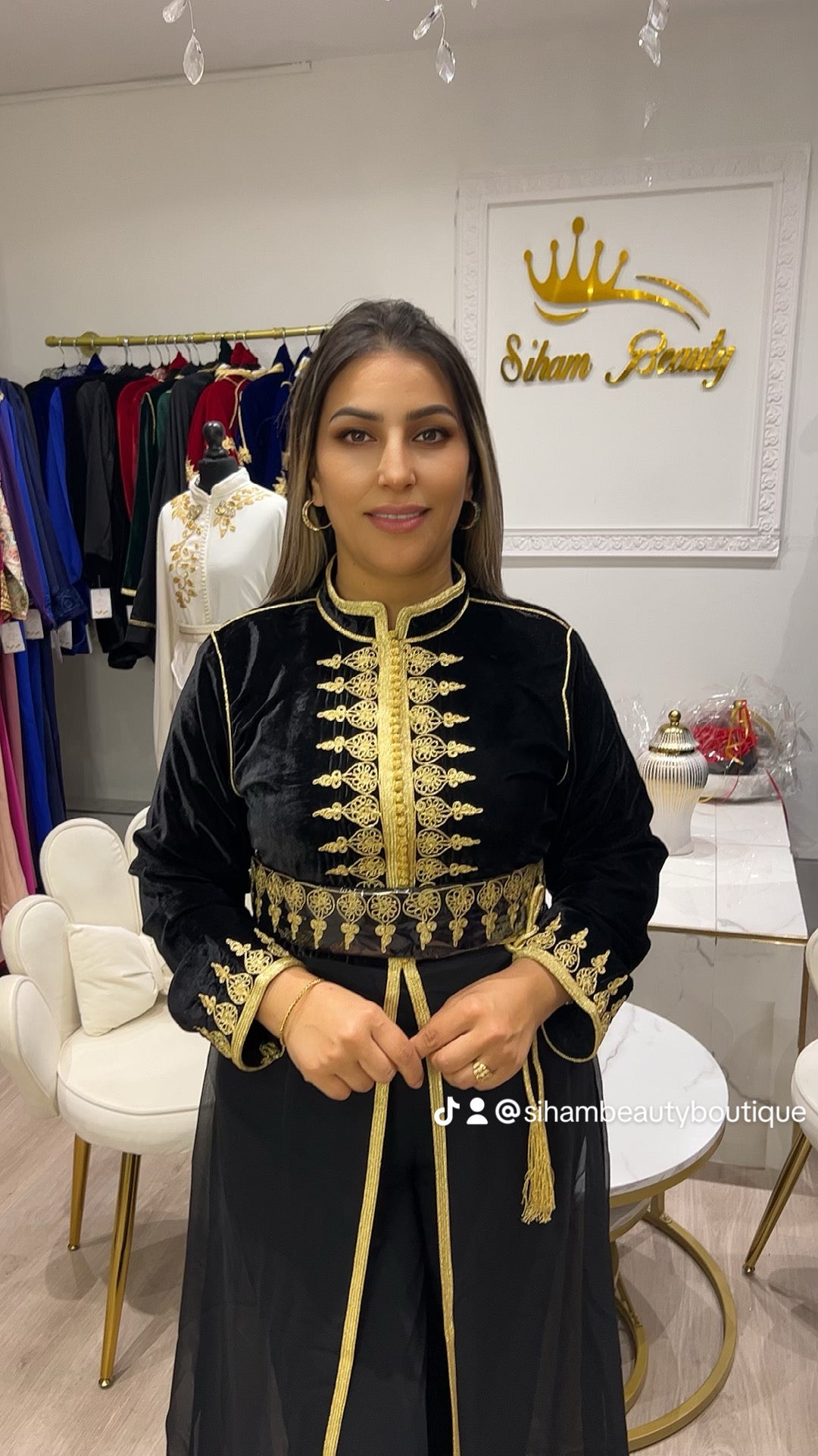 A CAFTAN MALAKI 2 piéces