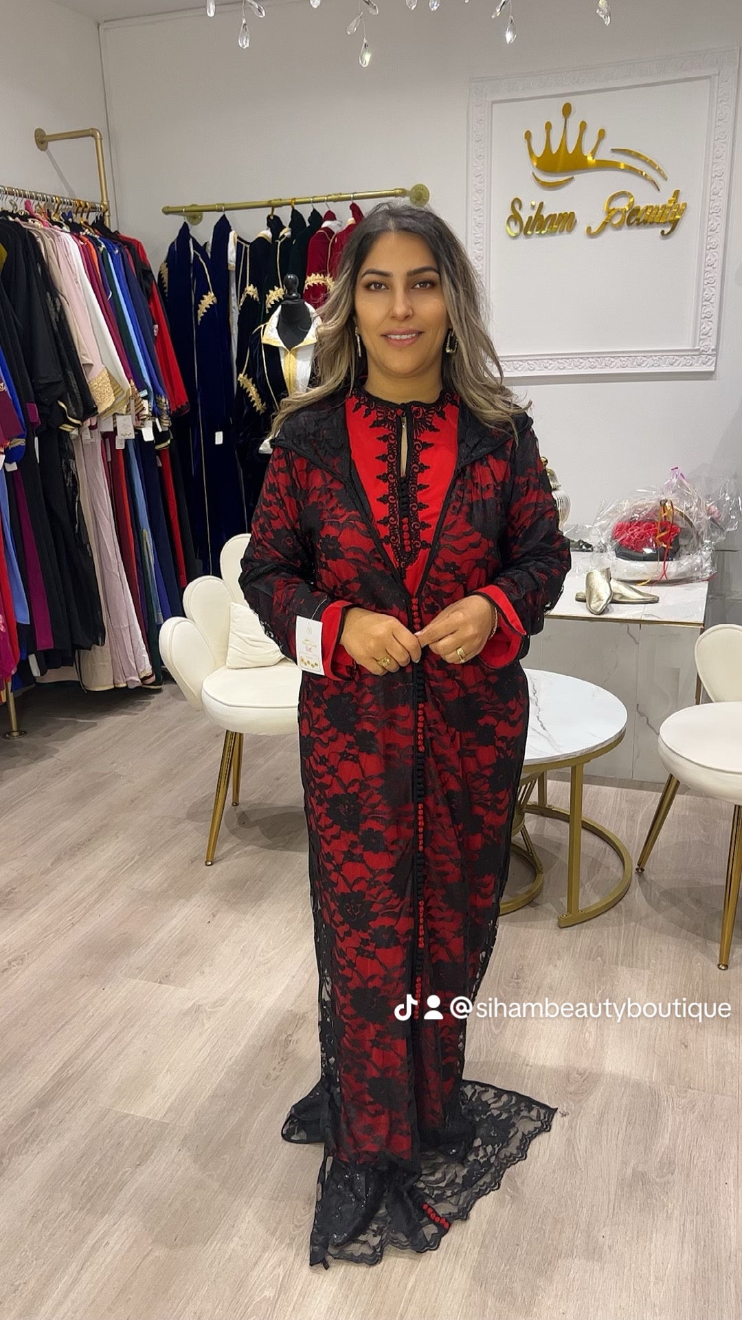 AA JELABA DENTELLE 2 pièces
