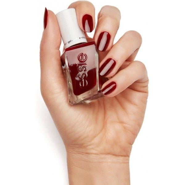W rouge 360 Spiked With Style - Vernis à ongles ESSIE Gel Couture