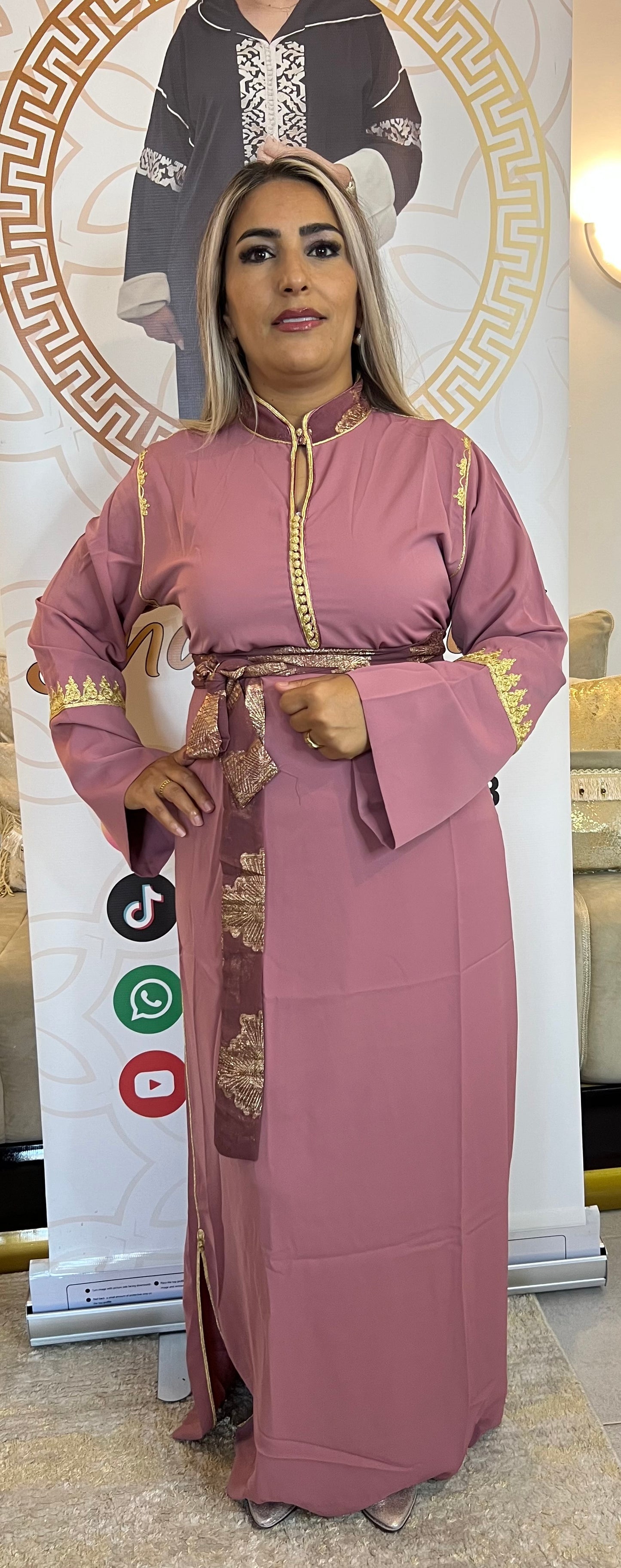 GANDOURA TLIJA saumon