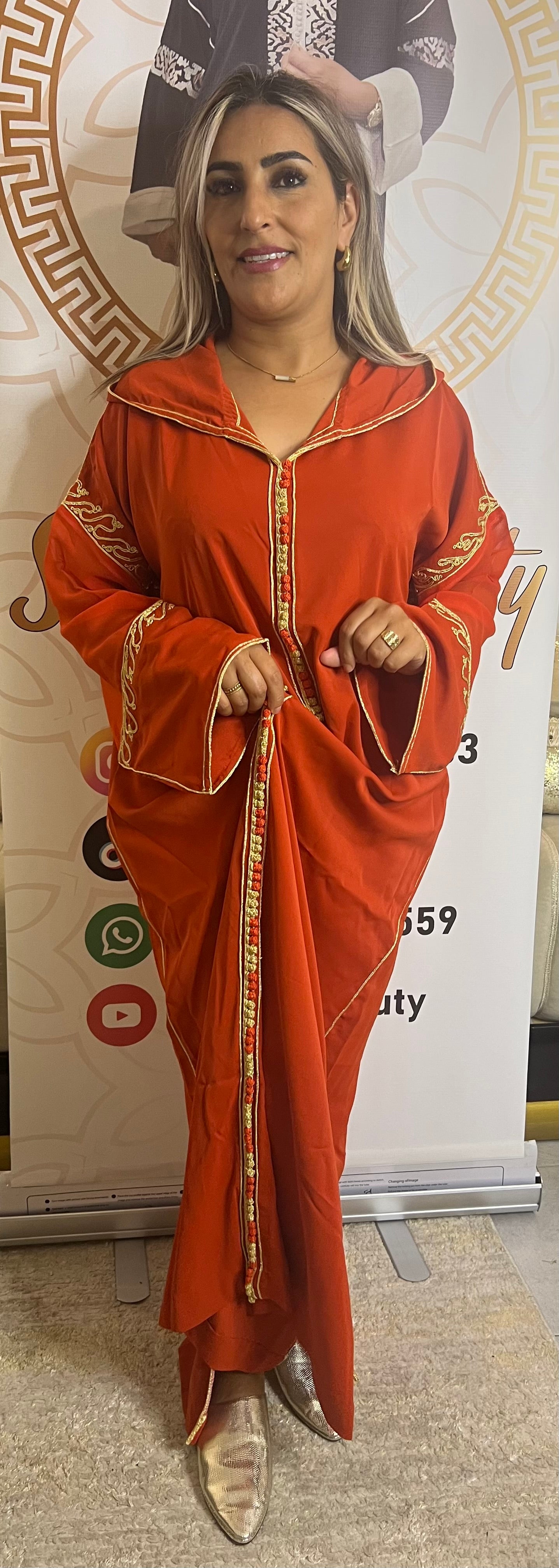 JELABA CHBIKA Orange