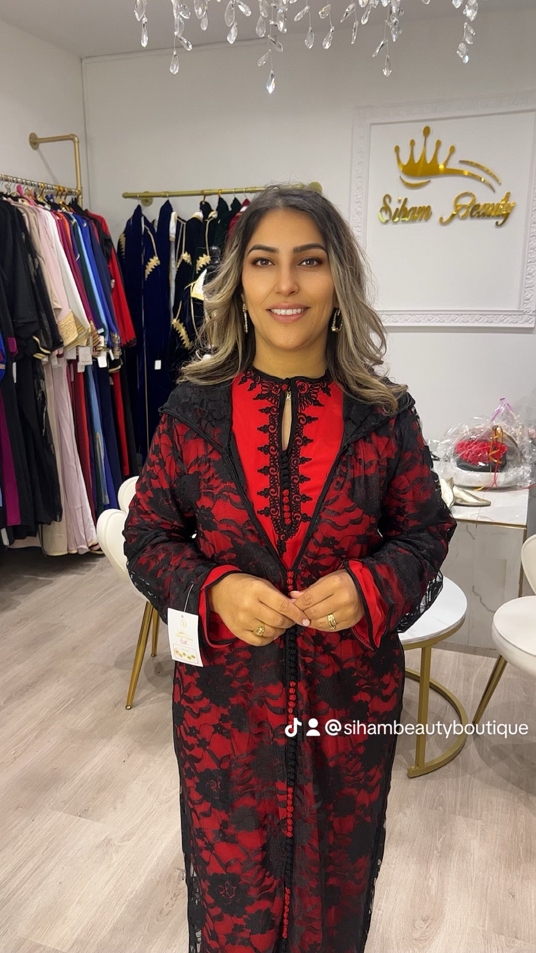 AA JELABA DENTELLE 2 pièces
