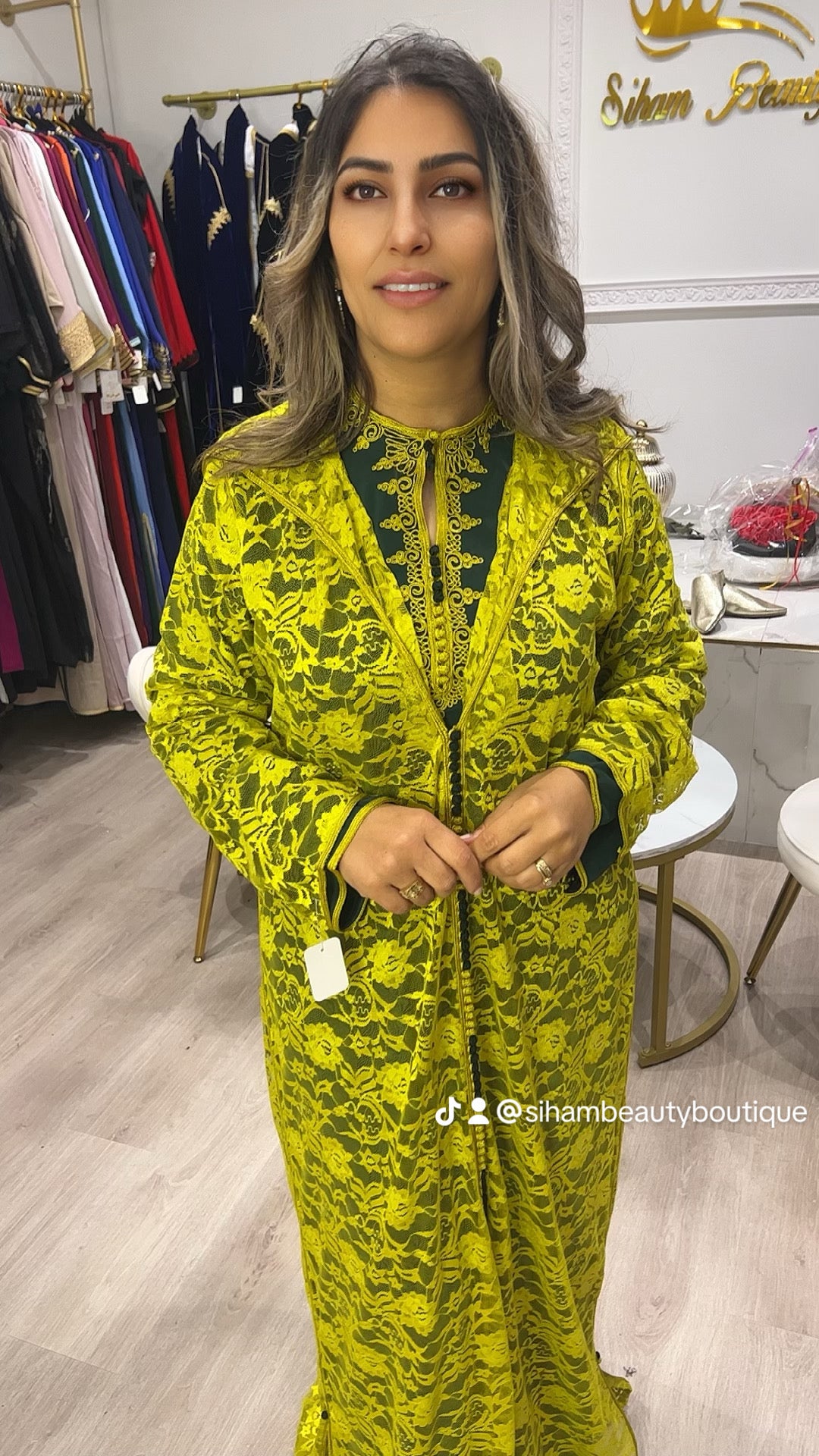 AA JELABA DENTELLE 2 pièces