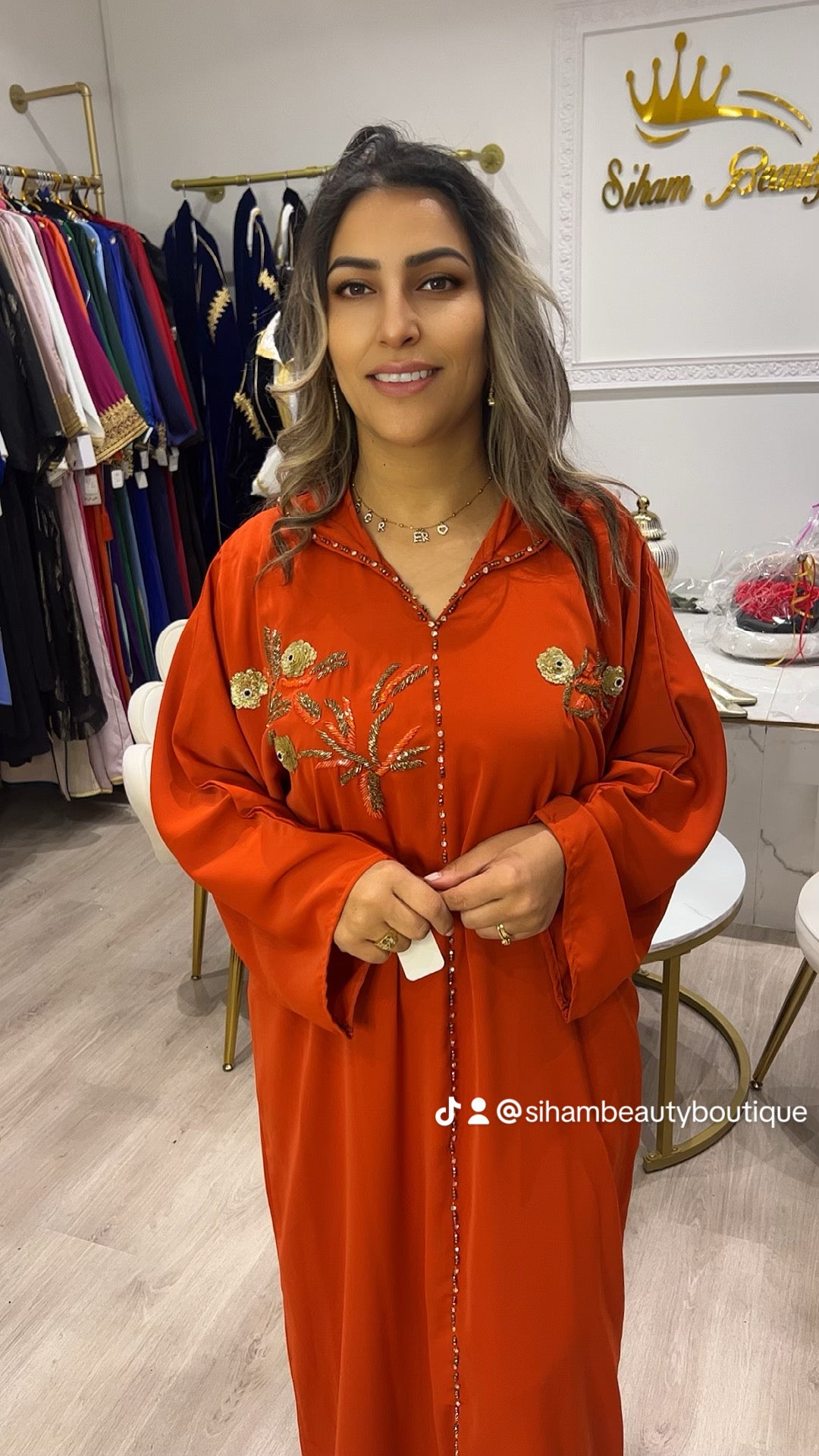 AA JELABA FLEUR