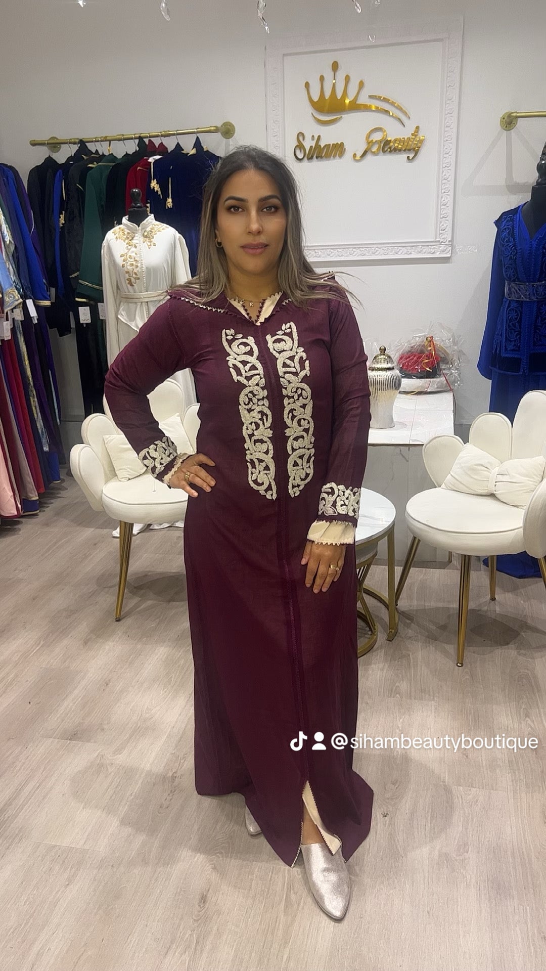 A Jelaba 2 piéces Loubna