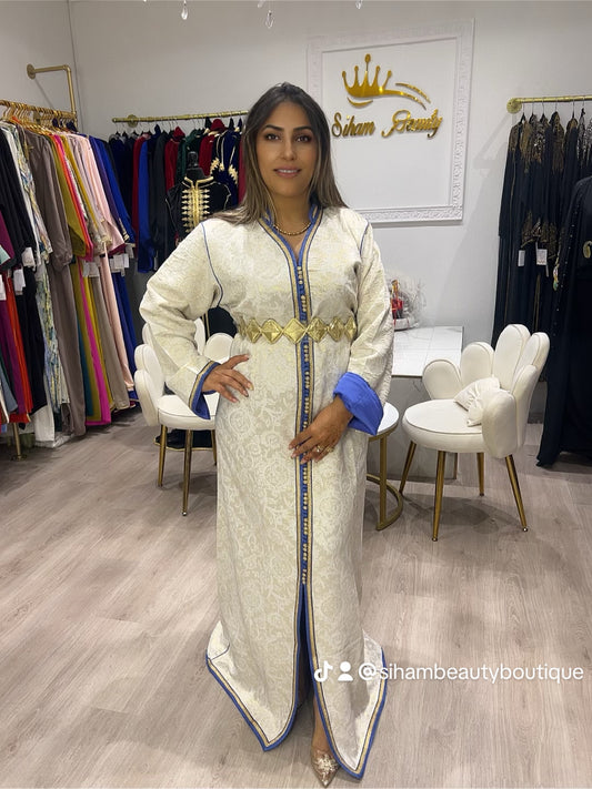 A CAFTAN TETOUAN avec ceinture assortie
