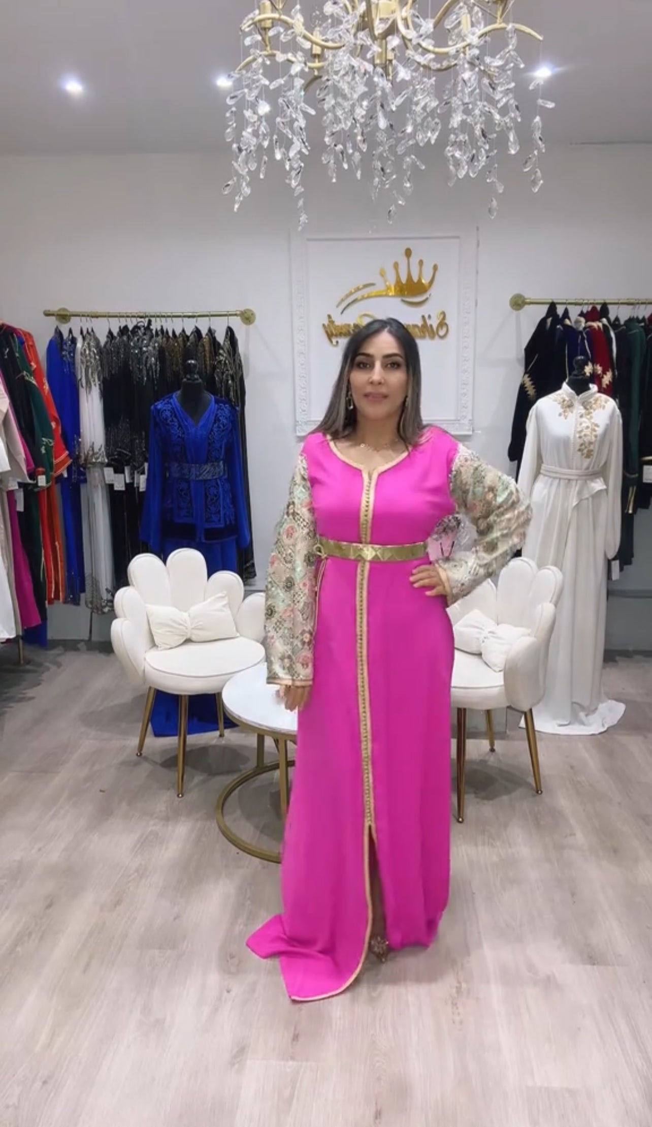 CAFTAN AMIRA avec ceinture assortie😍