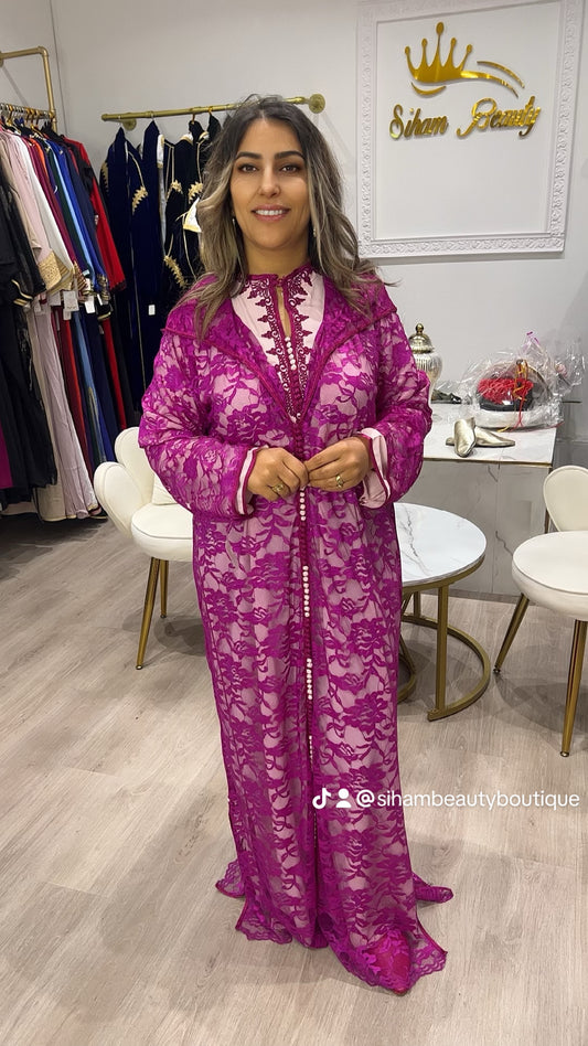 AA JELABA DENTELLE 2 pièces