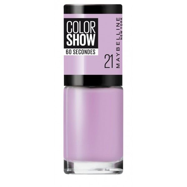 W violet 21 Lilac Wine - Vernis à Ongles Colorshow de Maybelline New York