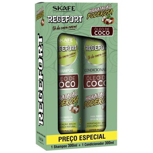 Z Kit d entretien d hydratation puissante à la noix de coco 300ml shampoing 300ml après shampoing 🇧🇷🇧🇷🇧🇷🇧🇷