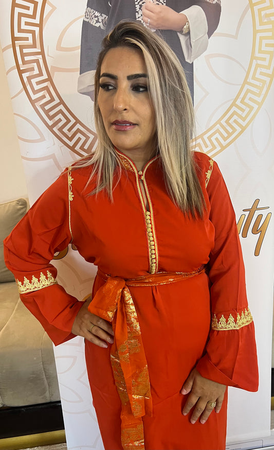 GANDOURA TLIJA orange