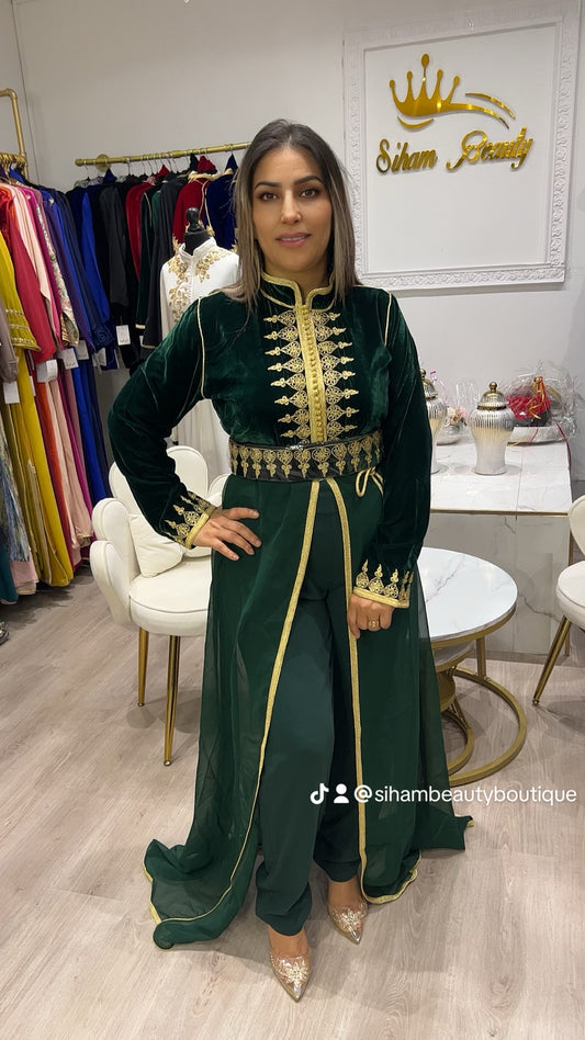A CAFTAN MALAKI 2 piéces