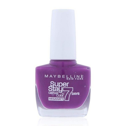 W violet 290 Purple Surge - Vernis à Ongles Strong & Pro / SuperStay Gemey Maybelline